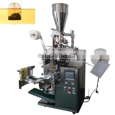 Conoval lower production costs Model naked  double chamber tea bag packing machine/making machine