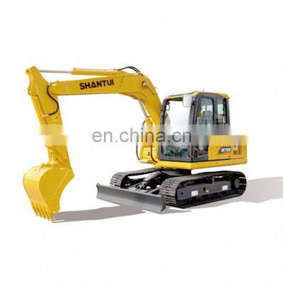 Shantui 7 ton China 3.5 Ton Crawler Mini Crawler Excavator Prices With Closed Cabin SE75