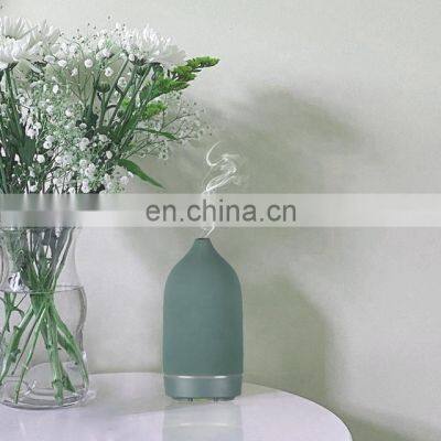 Stone Diffuser, Ceramic Ultrasonic Essential Oil Diffuser For Aromatherapy Black,160ml Capacity photo-3