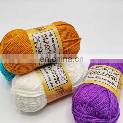 Hand Crochet 10ply Yarn Oeko Tex Acrylic Yarn 10ply For Hand Made photo-2