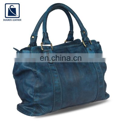 Factory Supply Good Quality Bulk Sale Fashion Leather Women Handbag