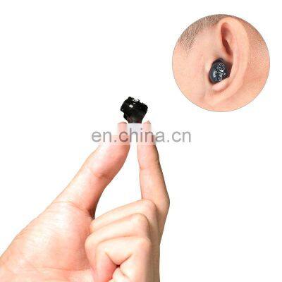 Pocket Invisible Sound Amplifier CIC Hearing Aids in The Ear Hearing Aids Red and Blue Gift Box Package ABS Pic Hearing Aid A10