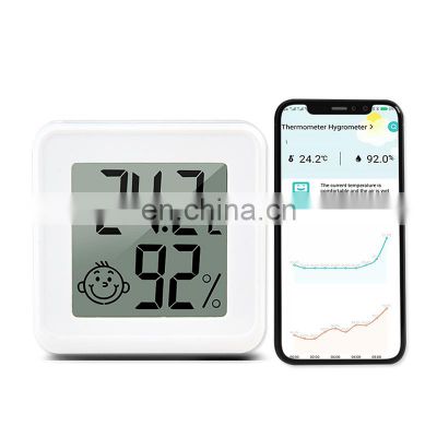 Wifi Smart Alarm Humidity Sensor Mini Bluetooth Temperature Sensor Humidity