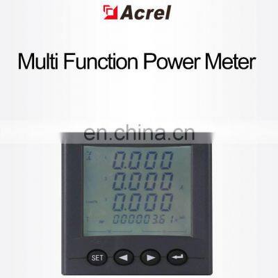 3 Phase Panel Mount Electricity Meter LCD Display RS485 Port With Modbus-RTU Protocol Relay Alarm Output Optional photo-2