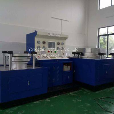 YONGYE Brand High Quality PLC Control Butterfly Valve Pressure Test Machine photo-3