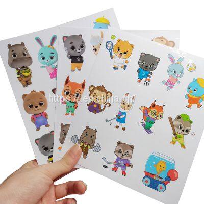 Manufacturers Direct Cartoon Wholesale Cartoon DIY Stickers Stickers Hand Account Material Stickers photo-2
