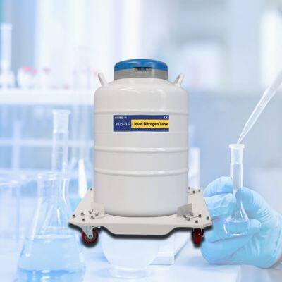 United Arab Emirates Liquid Nitrogen Container Trolley KGSQ cryogenic level monitor