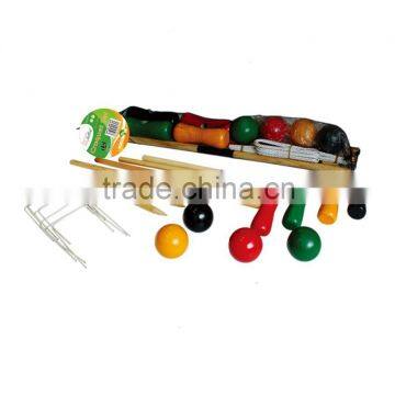 Wooden Croquet Game Croquet Set for Gaiden Game