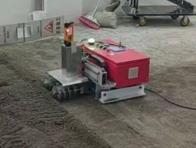 Automatic screeding machine Dry-mix mortar leveling machine