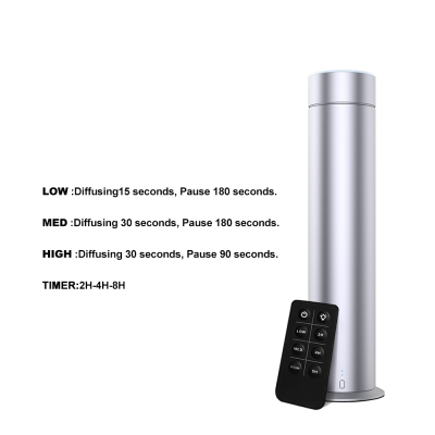 Affordable Full Aluminum Waterless Colorful Night Lighthouse Fragrance Machines Table Cold Air Tech Essential Oil Diffuser