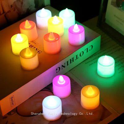 Romantic Tealight Candles, Flameless LED Flickering Battery-Operated for Valentine & Wholesale photo-2