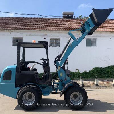 High Performance HZM 810 809 Hot Sale 1000kg Lift Capacity Small Wheel Loader With CE photo-3