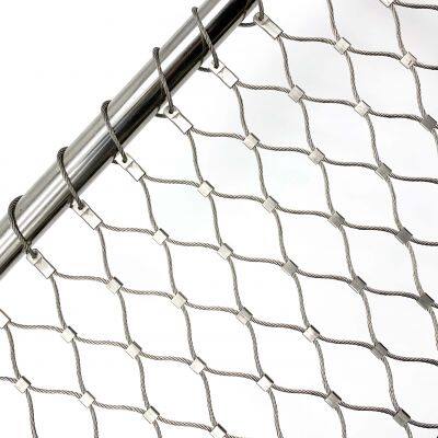 Children's Playground Stainless Steel Rope Mesh Balcony Fence Inox Cable Net Build Guardrail Black Oxide Rope Netting
