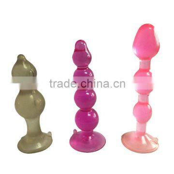 2016 New Beautiful Chinese Sex Toy Factory Safe and Flexible Silicone Anal Sexy Toy for Women photo-5