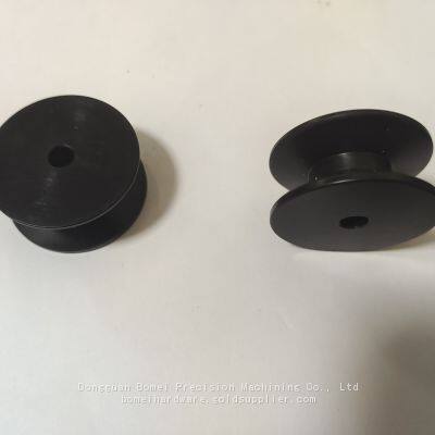 Conveyor Guide Rollers Custom Plastic Guide Roller Nylon POM Acetal Rollers