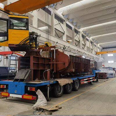 Portable Mobile Metal Scrap Car Baler Hydraulic Car Shell Compressor