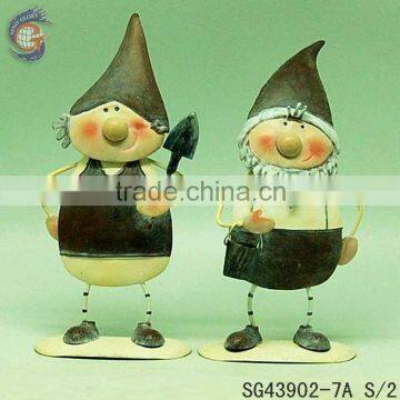 metal fairy figurines ornaments for home decoration