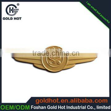 zinc alloy copper bronze plated color word projected name plate trademark label sticker sheet for car