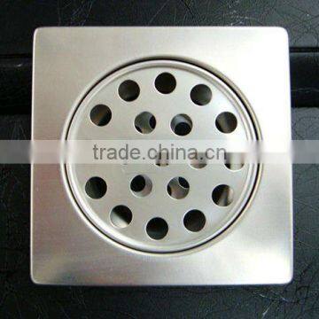 Stainless Steel Square Floor Drain 4" model No.B3011-1