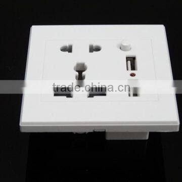 Universal Socket With Usb/wall Socket With Usb Port/usb Wall Socket 240v photo-2