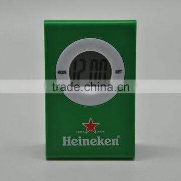 digital clip alarm clock, electronic mini clock, desktop cute alarm clock