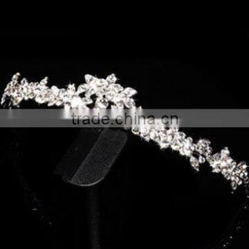 Wholesale Fashion Rhinestone Costume Necklace Set Bridal Silver Plated Jewelry Sets photo-2