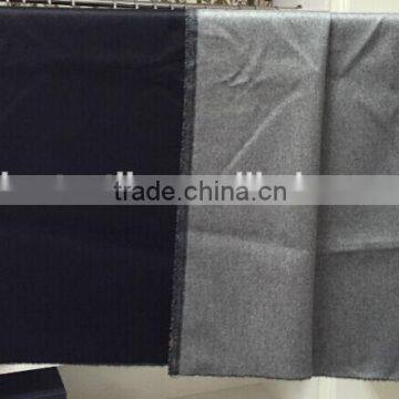 100% cashmere fabric signal side black and grey colour
