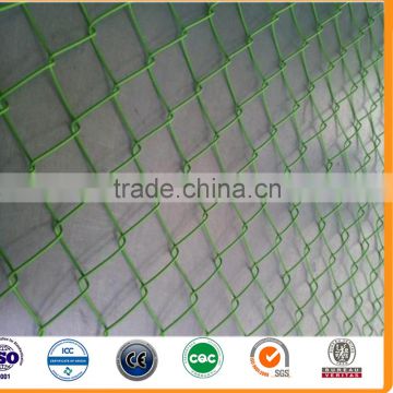 Galvanized chain link fence (diamond wire mesh)