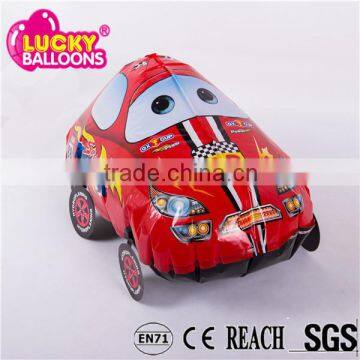 China Balloon Factory EN71approved Red Cartoon Car Shaped Foil Balloons photo-1