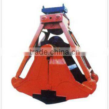 double cable clamshell grab bucket for gantry crane to grasp earth work