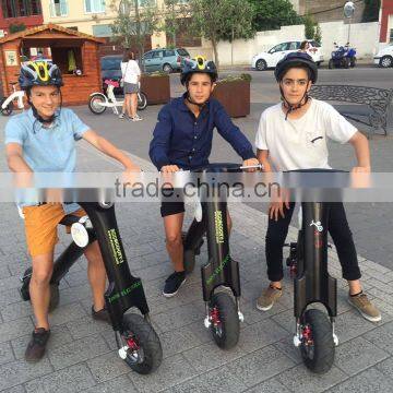 ET. China New Product 20KG 50cc Trike Scooter, 2016 New Pocket Scooter 48V500W Motor LED Lights Electric Bicycle Motor