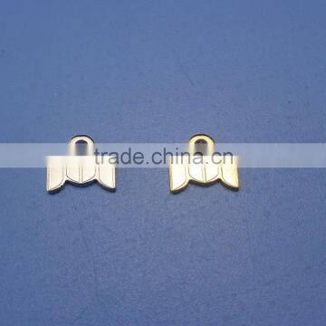 gold and silver jewelry tags metal pendants for bracelets