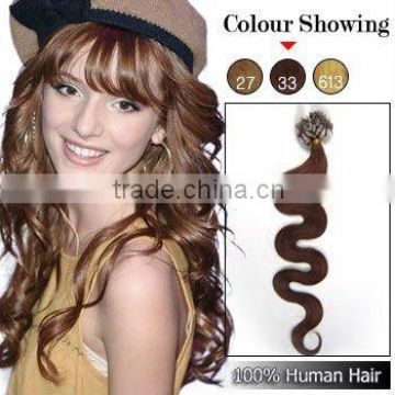 Fashionable Body Wave Micro Ring Loop Hair Extension