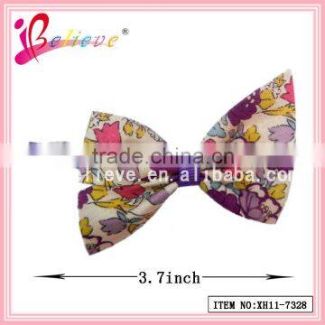 Wholesale handmade fashionable floral hair barrettes for little girls