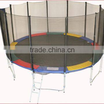 Colorful 13ft trampoline with good quality,CE,GS certificate