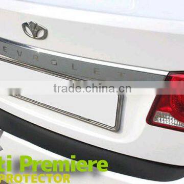 Chevrolet Cruze Rear bumper protector(black/white/silver) GM