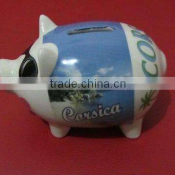 ceramic piggy bank