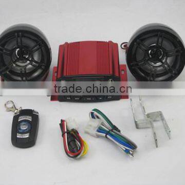 TIF card USB motorcycle alarm mp3 with 3inch speaker