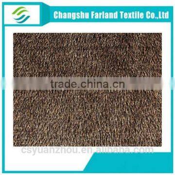 Cationic Peacock Velvet Fabric Yarn Designer Fabric photo-4