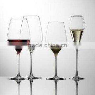 Lead-free crystal glassware set ; Red wine glass ;White wine glass; Boadeaux; Champagne flutes ;                        
                                                Quality Choice