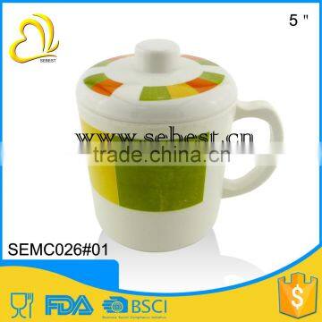 most popular custom melamine plastic cup with lid