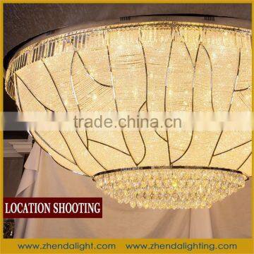 hotel project crystal lamp from GuZhen crystal lighting manufacturer