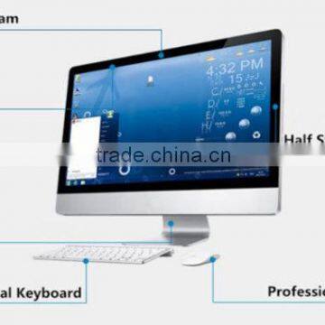 21.5 inch high quality intel i3 i5 i7 dual-core All In One PC with 1920*1080 resolution