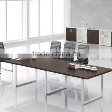 steel leg modern meeting table/office furniture office meeting table (SZ-MT023)