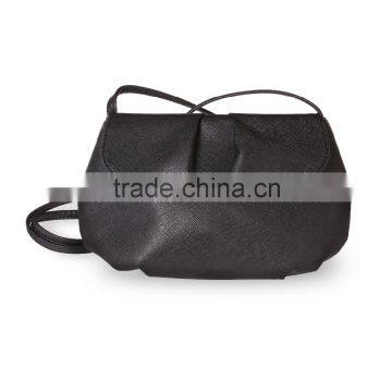 PVC Saffiano Leather Cross Body Purse