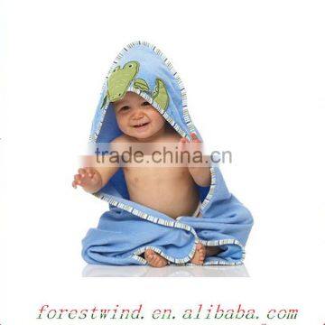 Best quality kids cartoon bath towel with hood for sale