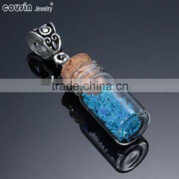 Pendant Necklace Drifting Bottle DZ0128b
