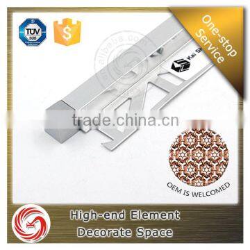 Merchandising Aluminum 6063 Tile Corner Trim Bullnose Tile Trim photo-2