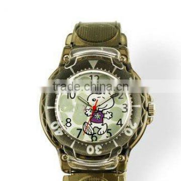 HOT!!!2012 silicone sports watch with cartoon