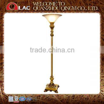 CE UL approved gold uplight decorative vintage chinese cheap floor lamp